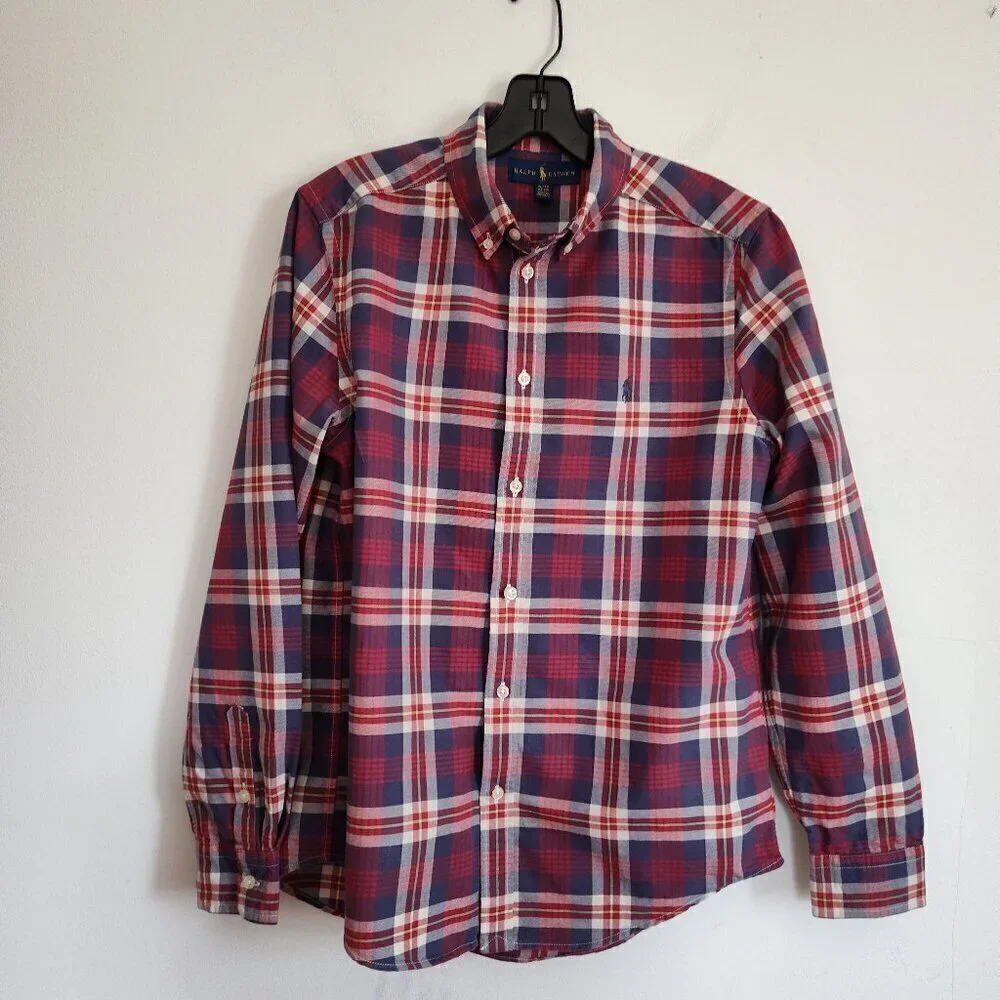 Ralph Lauren Plaid Button-Up